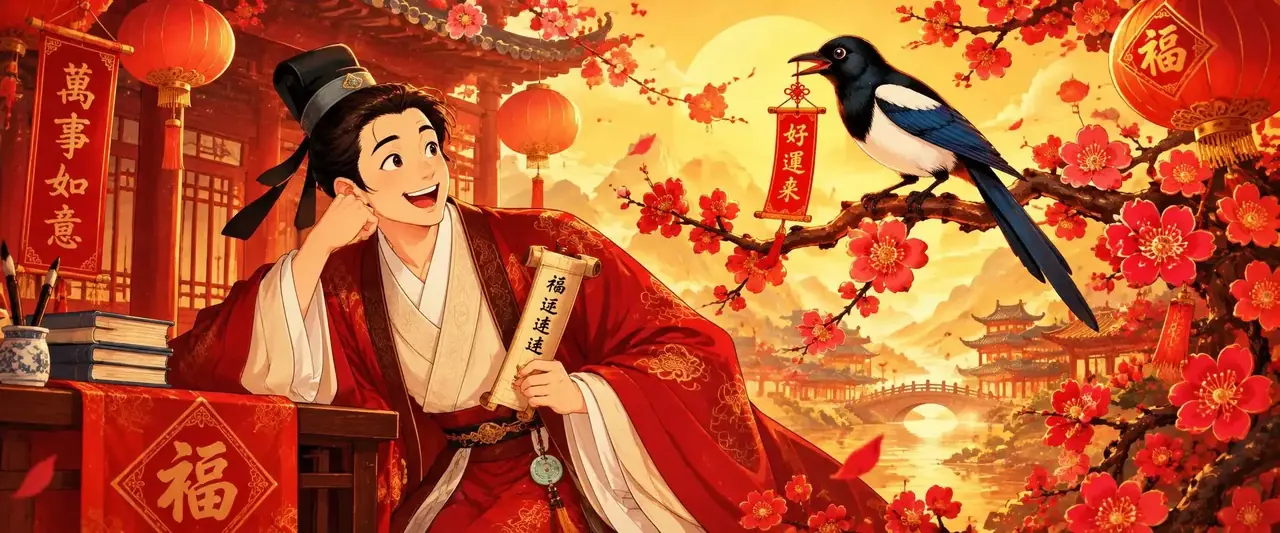 精选短剧《喜鹊上枝头》官方海报